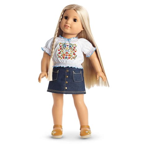 julie s peasant top outfit for 18 inch dolls doll clothes american girl american girl doll
