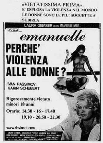 Curiosit Su Emanuelle Perch Violenza Alle Donne Film