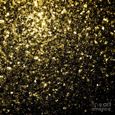 Beautiful Yellow Gold Sparkles Photograph By Pldesign