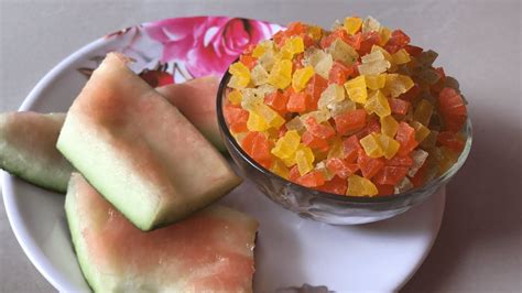 How To Make Tutti Frutti Tutti Frutti Recipe With Watermelon Rind