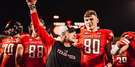 Joey Mcguire Texas Tech Agree To New Six Year Contract Through 2028
