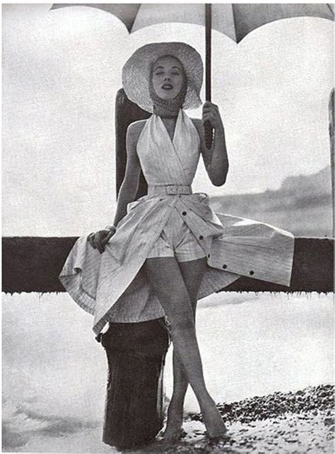 Wish We Still Dressed Liked This Summer Fashion For Vogue 1954 S