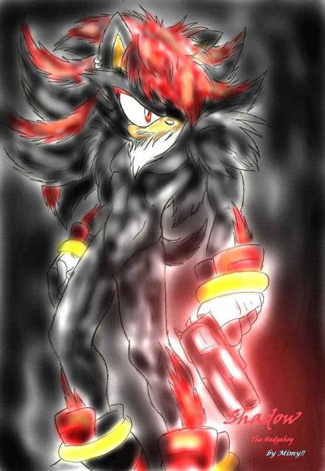 Sexy Shadow By Mimy By Mimy92sonadow On Deviantart Shadow The Hedgehog Sonic And Shadow