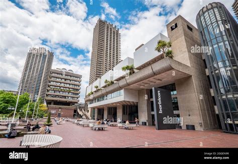 The Barbican Centre Lakeside Terrace London Uk The Iconic Brutalist