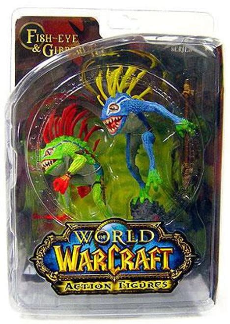 World Of Warcraft Series 4 Fish Eye Gibbergil Murloc Action Figure 2