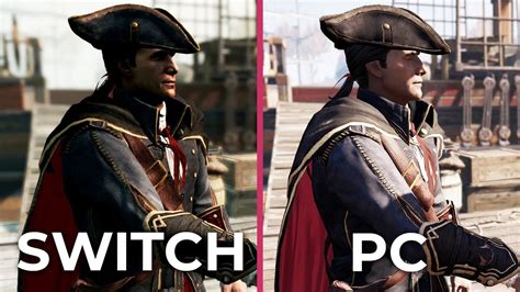 Assassin S Creed Remastered Switch Vs Pc Vs Original Graphics