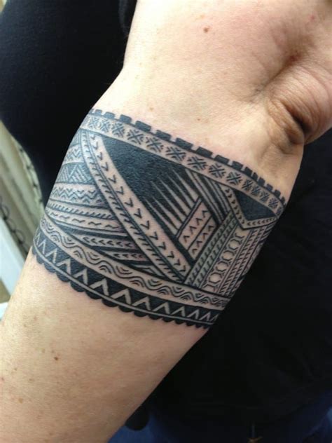 Super realistic temporary tattoos professional temporary tattoos used in movie industry try out & see the difference in quality safe and. samoan Tatau inspired forearm band taulima | Yelp | Band tattoo designs, Arm band tattoo, Band ...