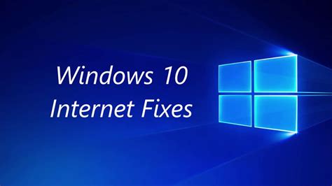 Fix Internet Ethernet Connection Windows 10 Youtube