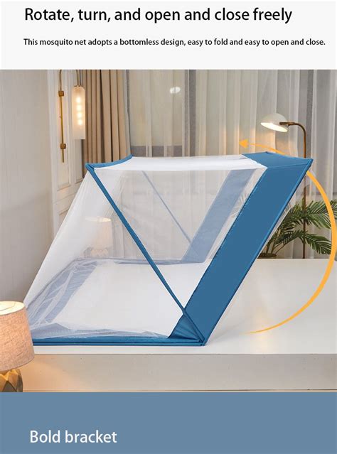 Dormitory Foldable Bed Canopy Portable Anti Mosquitoes Cover Netting