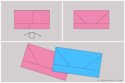 Origami Money Envelope Letter Fold Tutorial