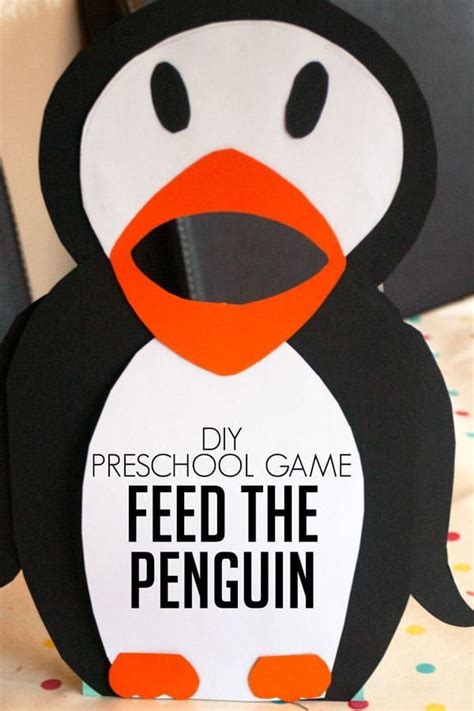 Feed The Penguin Colour Learning Game In 2021 Preschool
