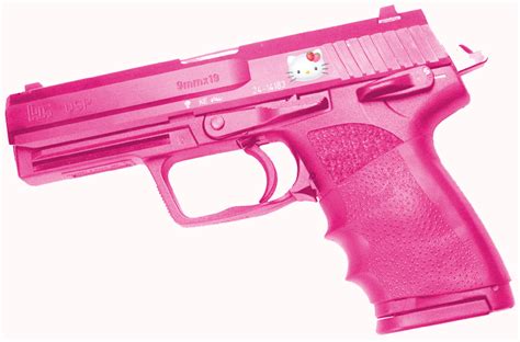 This Is A Blog Hello Kitty Gun Crosses The Line Into Fun