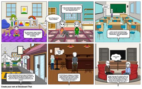 Psychology Comic Book Storyboard By 7e1f490d