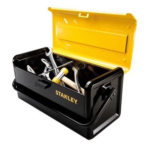 Stanley Werkzeugkasten Metall 19 Zoll 483 mm tiefe Ausführung STST1
