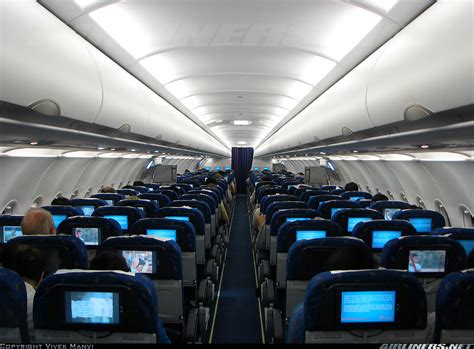 Cool Jet Airlines Airbus A319 Interior