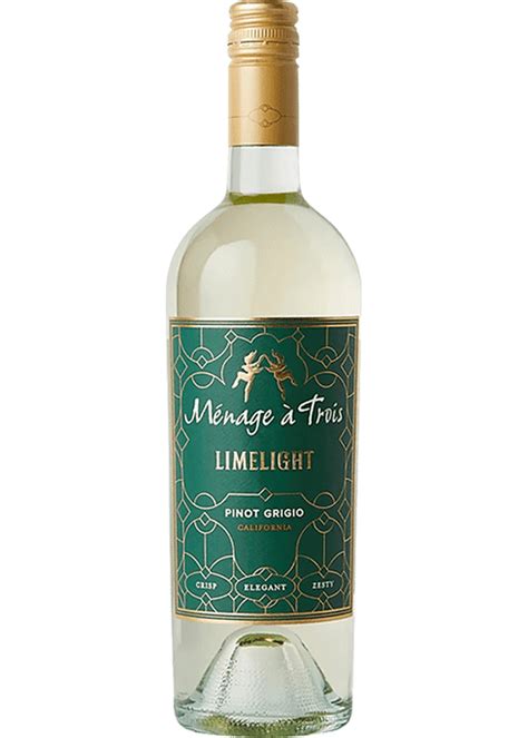 Menage A Trois Limelight Pinot Grigio Total Wine More