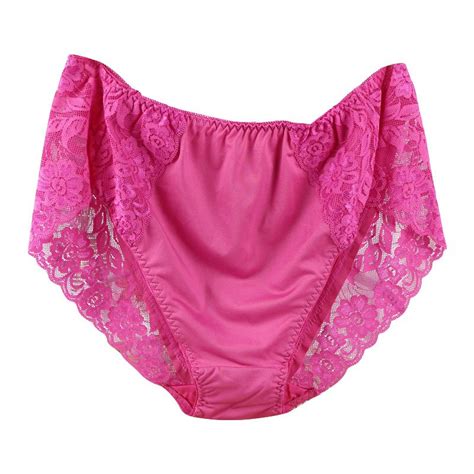 Women Sexy Crotchless Plus Size Briefs Thong Lingerie Knickers Panties