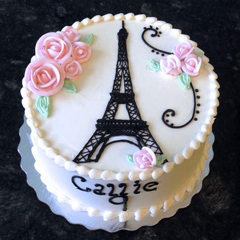 Pretty And Feminine This Eiffel Tower Cake Is Perfect For A Parisian