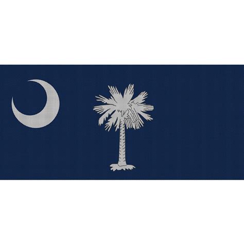 South Carolina State Flag Under The Sun Inserts