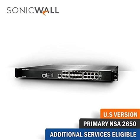 Sonicwall Nsa 2650 Network Securityfirewall Appliance