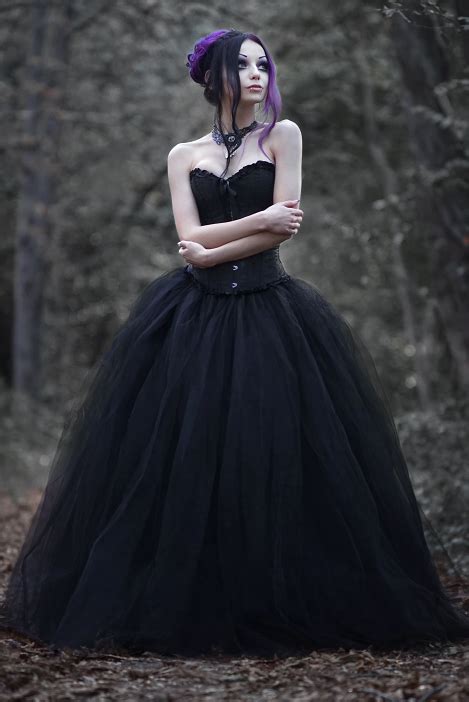 Darya Goncharova Emo Wedding Dresses Emo Prom Dress Goth Dress Prom