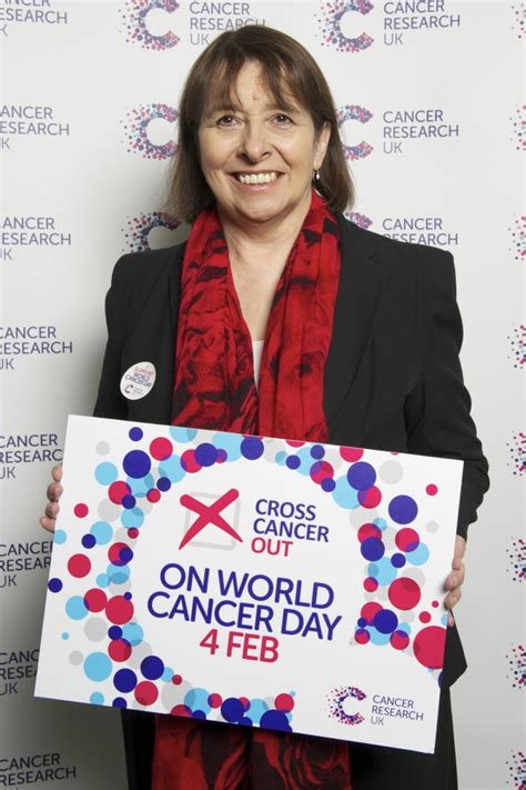 Teresa Supports Cancer Research Uks Cross Cancer Out Campaign The