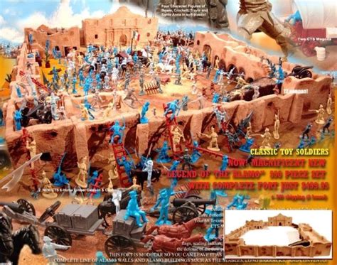 Giant Legend Of The Alamo Playset 500 Pieces Sandh 85 Over Sized
