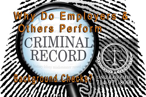 Understanding The Basics Of Criminal Record Background Checks Orange