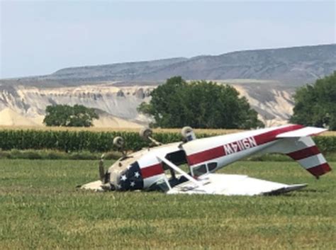 Single Engine Plane Crashes Into Hayfield Near Delta George Hatchers
