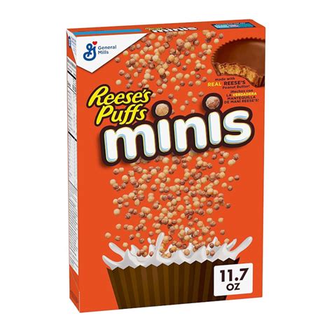 general mills reeses puffs minis cereal 11 7oz 331g american fizz