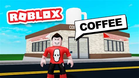 Building My Own Coffee Shop In Roblox Youtube