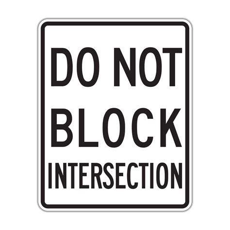 R10 7 Do Not Block Intersection Colorado Barricade