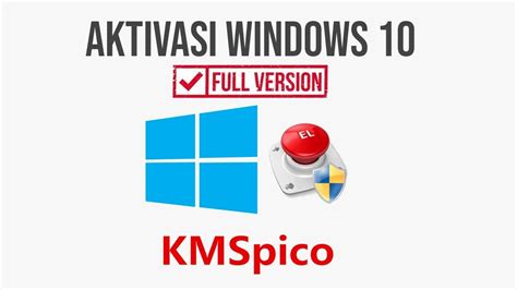 Cara Aktivasi Windows 7 8 Dan 10 Menggunakan Kms Pico Youtube