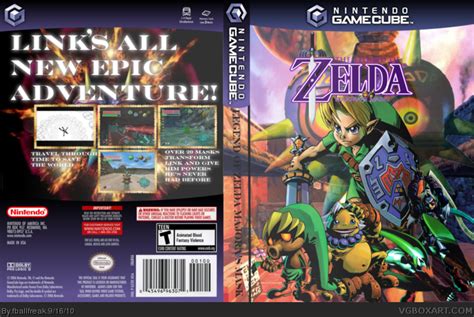 The Legend Of Zelda Majoras Mask Gamecube Box Art Cover By Fballfreak