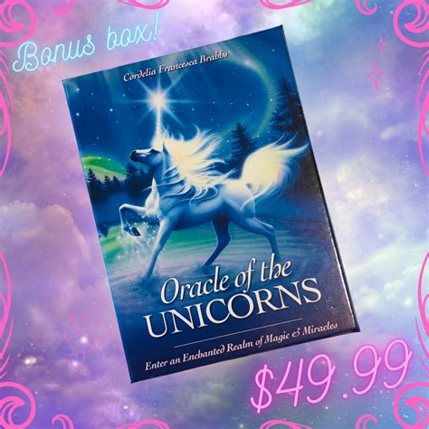 Limited Edition Unicorn Bonus Box Unicorn Unicorn Lover Cards