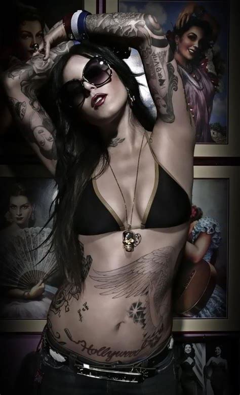 Kat Von D Kat Von D Tattoos Girl Tattoos Kat Von D