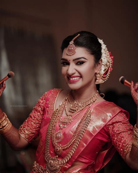 Gorgeous Kerala Bride In Saree Indian Bridal Fashion South Indian