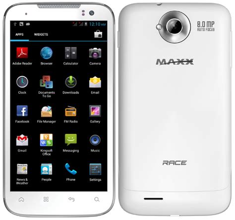 Maxx Ax8 Race And Ax9z Race Dual Sim Android Smartphones Launched