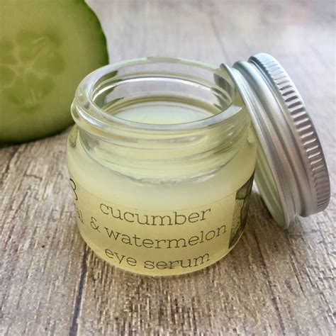 Cucumber And Watermelon Eye Serum Lj Natural Organic Beauty Products