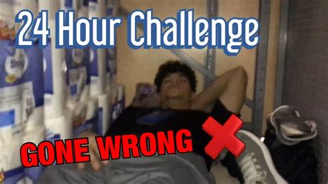 24 Hour Challenge Part 2 Gone Wrong Youtube