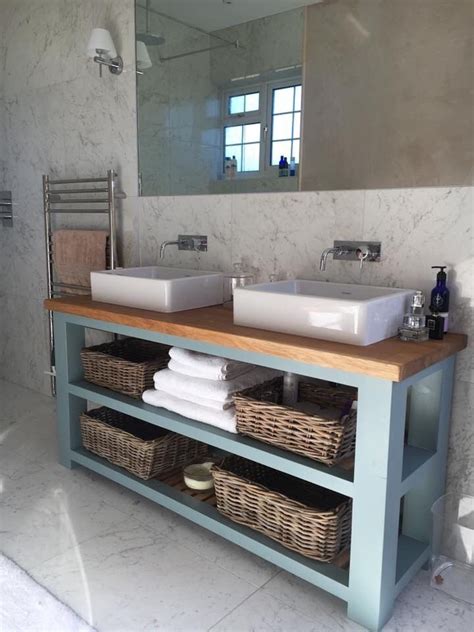 Check out our range of bathroom vanity units. Solid Oak Vanity Unit-Washstand-Bathroom Furniture-Bespoke ...