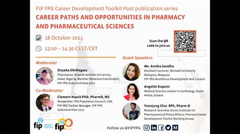Career Paths And Opportunities In Pharmacy And Pharmaceutical Sciences