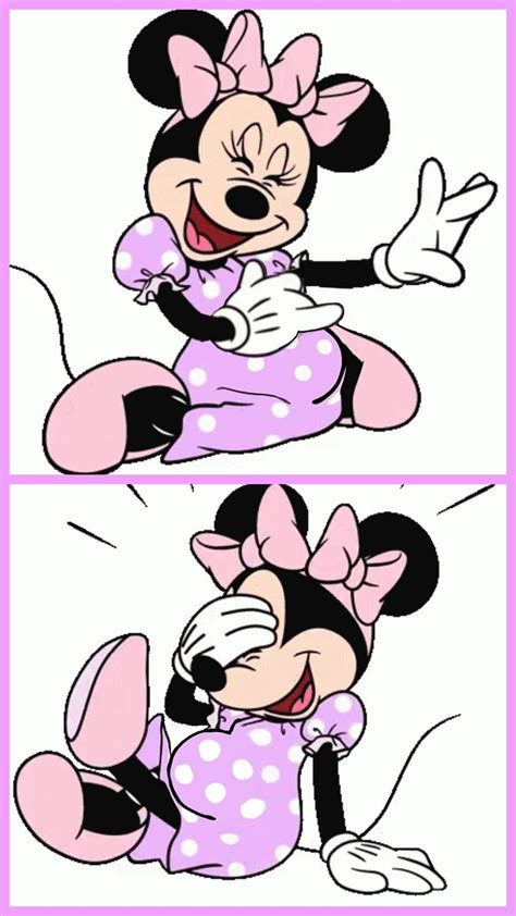 Pregnant Minnie Mouse Laughing By Pinkcookies2000 On Deviantart