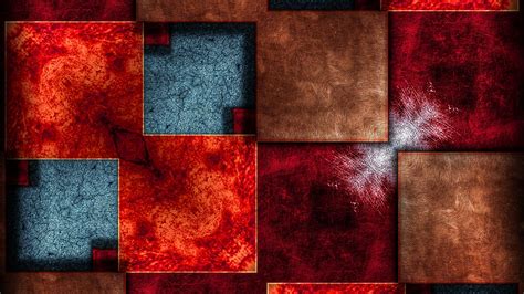 Desktop Wallpaper Boxes Squares Colorful Abstract Hd
