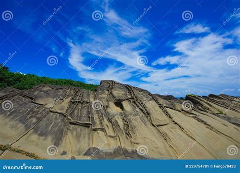 The Erosion Of The Ocean And Weathering Forms Strange Rocks And Stones Stock Image Image Of