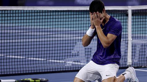 Miami Open Tennis Results Carlos Alcaraz Beats Kecmanovic World Reacts