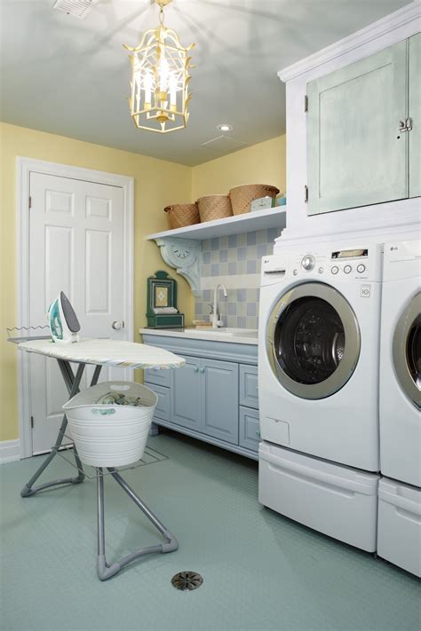 Fresh Laundry Appliances Yellow Laundry Rooms Laundry Room Colors