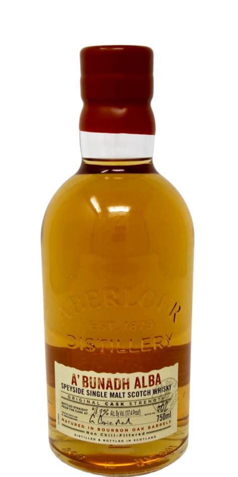 Aberlour A'bunadh Alba - Ratings and reviews - Whiskybase