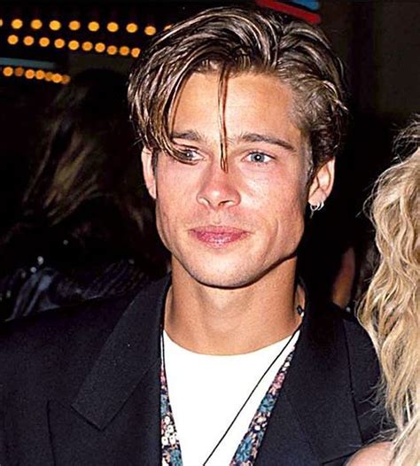 Brad Pitt Hair 90s Hair Men Brad Pitt Haircut