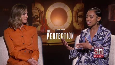 321¡acción Entrevista Con Allison Williams Y Logan Browning De La Película The Perfection